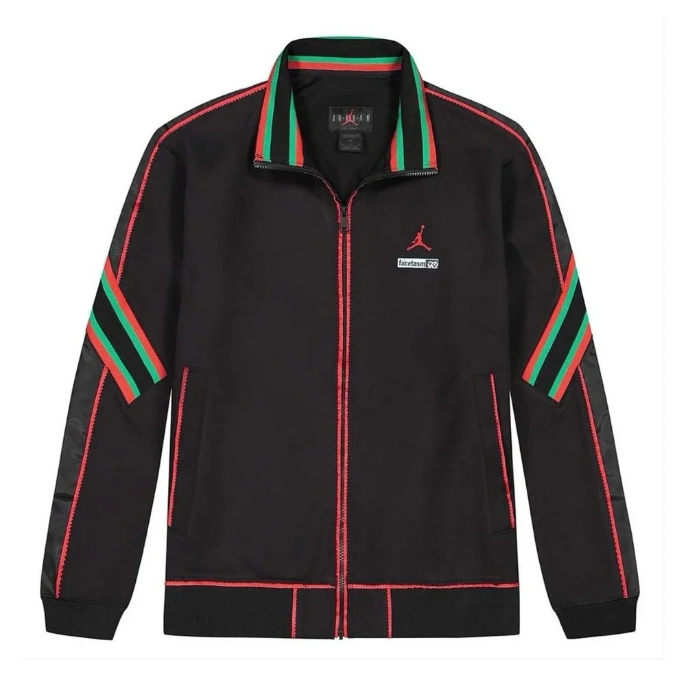 Nike Air Jordan Why Not x Facetasm Collab Track Jacket DC4638-010 Men's Size‎ S